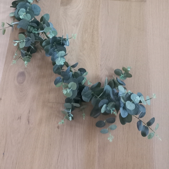 Faux Eucalyptus Garland Greenery Over 60" Long - Picture 2 of 3